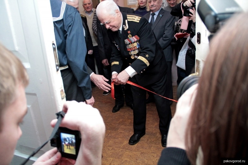 Открытие выставки, посвященной морякам-подводникам. 16 марта 2016