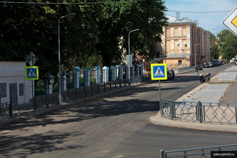 Реконструкция улицы Калинина. 28 июня 2016