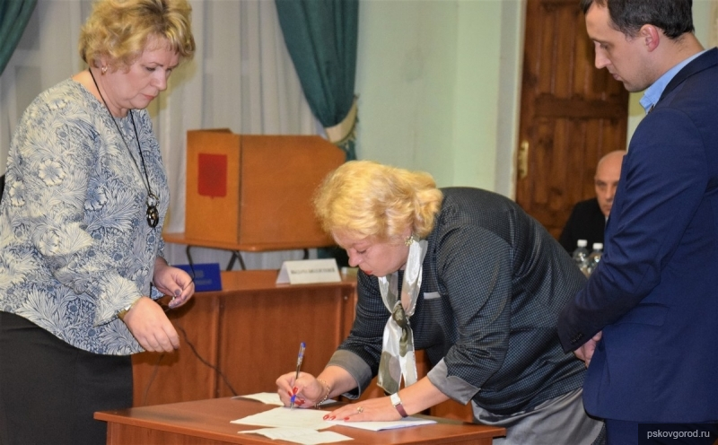 Избрание Главы города Пскова. 13 ноября 2019 года